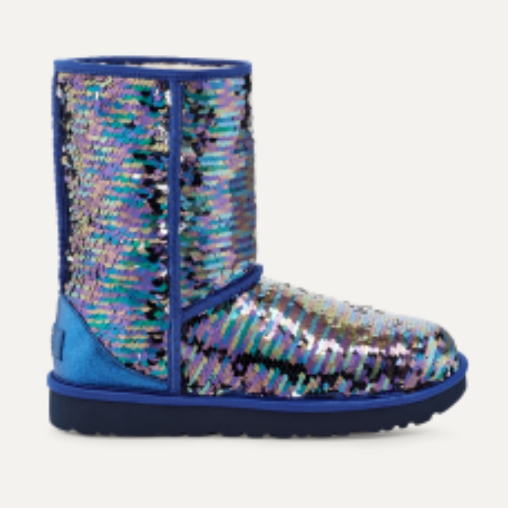 UGG Classic Short Multi Sequin Boots Size 5 - Picture 15 of 15